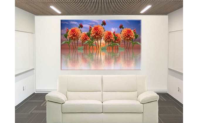 El Otoño Dalia De Jardín