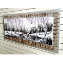 Bosque otoñal tonos violeta-150x60 cm