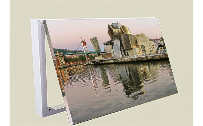 Tapa contador- Museo Guggenheim Bilbao Frank Gehry Gehry Ría
