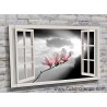 5512-Magnolias en la ventana
