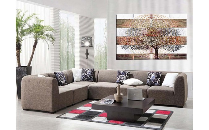 arbol con vida abstracto