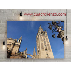 Vieja Arquitectura giralda de Sevilla