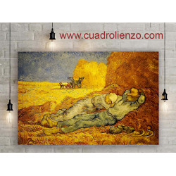 La Siesta de Vincent van Gogh