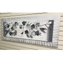 Estilo de mujer con flores 60x150 cm