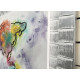 Mapa del mundo pintado 70x140 cm