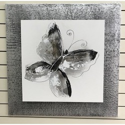 Abstracto mariposa 70x70 cm