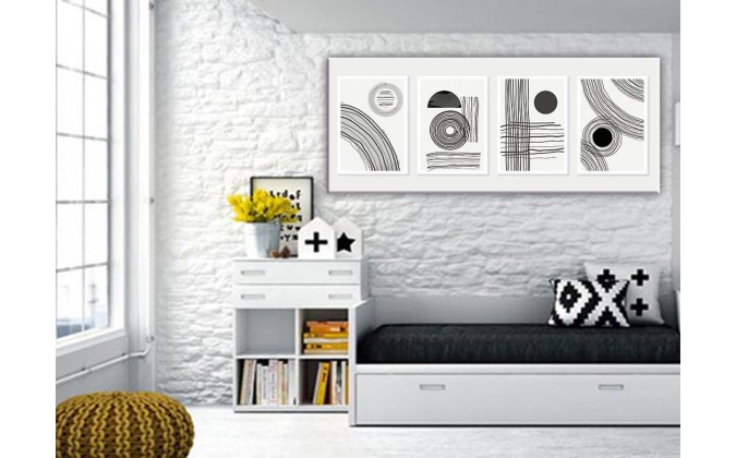 Cantidad de cuadros baratos abstractos estilos modernos para tu hogar