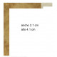 MOLDURA AYÚS 2141 ORO ZINC