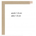 MOLDURA PINO IMITACIÓN ROBLE TEXTURA MADERA