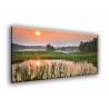 25002-Puesta de sol sobre el lago