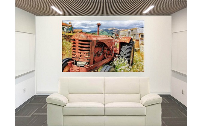 40019-tractor viejo