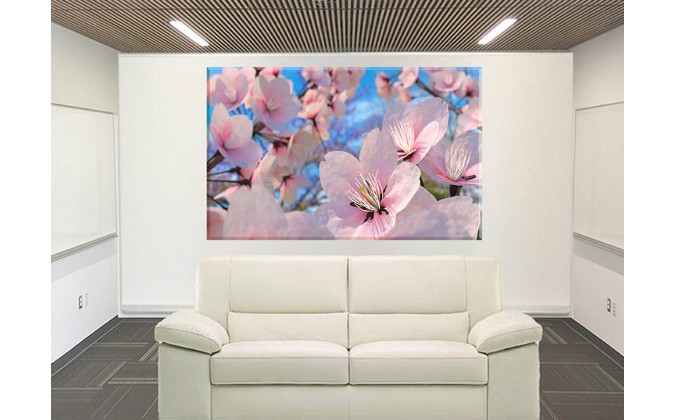 9609-Flor De Sakura Cereza Rosa