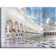 15504-Mezquita Abu Dhabi De Viaje Blanco Arquitectura