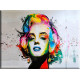 Arte en La Pared Marilyn Monroe Color Pintura-72024