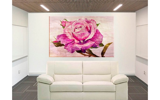 9012-Rosa acuarela